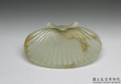 图片[2]-Jade shell plate, Mughal Empire-China Archive